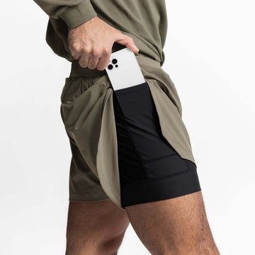 Muscle Men’s Gym Sports Shorts  Stretch, Quick-Dry 