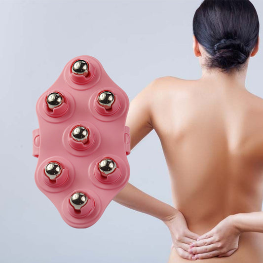 Seven-Bead Massager Five-Element Massage Brush Meridian Brush Ball